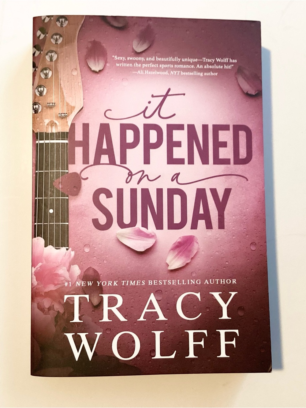 It Happened On A Sunday by Tracy Wolff Paperback Book Sprayed Edges
